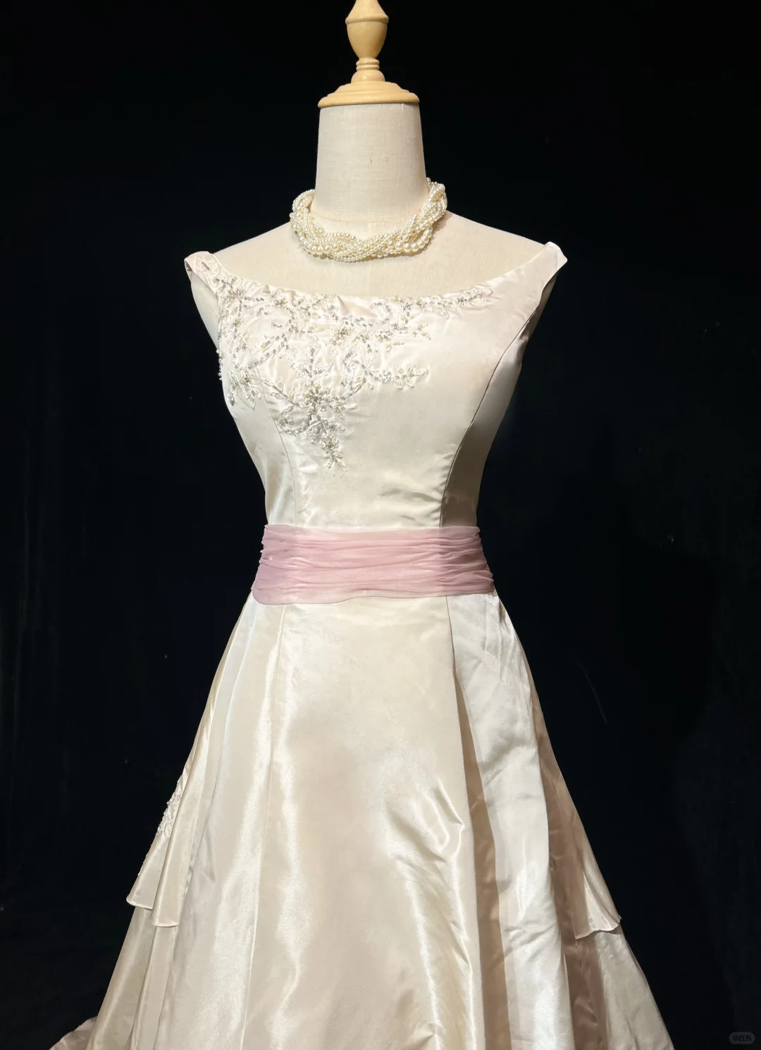 Vestido de novia vintage de los años 60, vestido de baile con hombros descubiertos, color marfil, largo, para verano y otoño, elegante, DH668