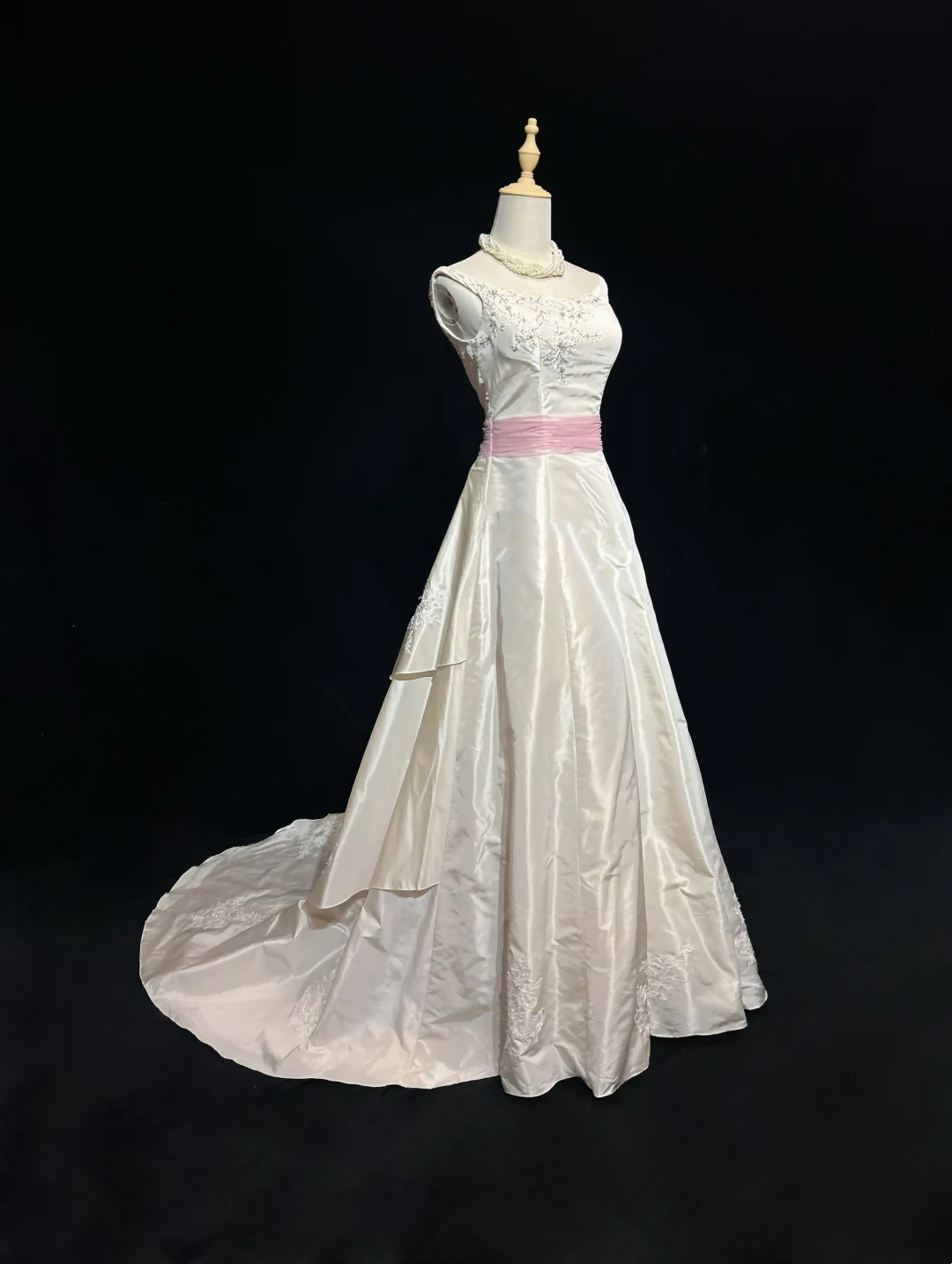 Vestido de novia vintage de los años 60, vestido de baile con hombros descubiertos, color marfil, largo, para verano y otoño, elegante, DH668