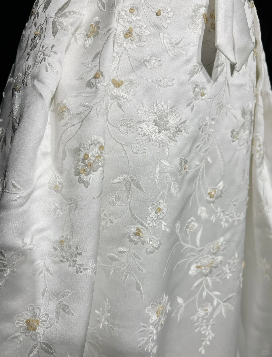 Vestidos de novia vintage de satén blanco, corte en A, largos, años 40 y 50, elegantes, DH674