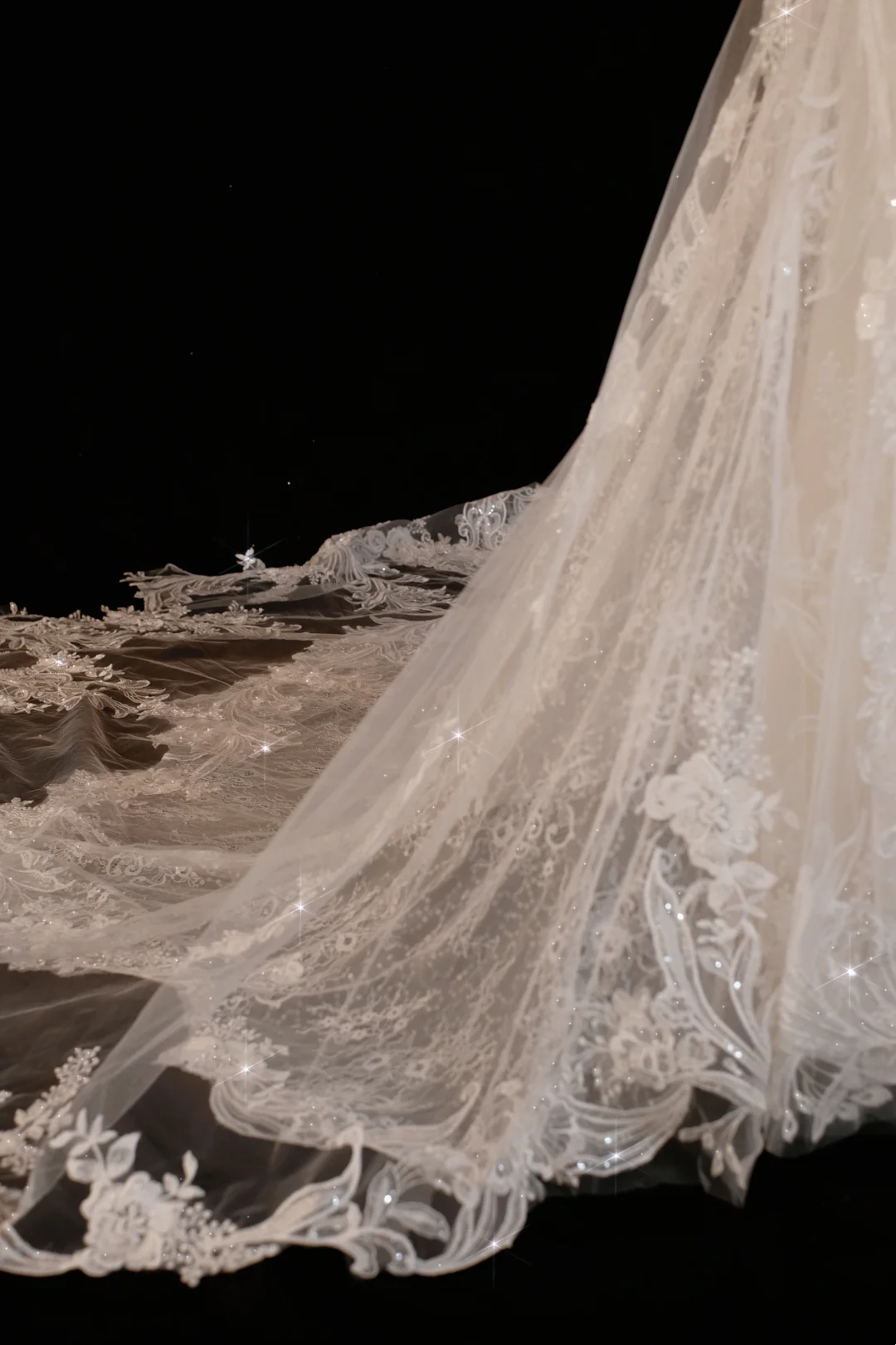 Vestido de novia atemporal de corte sirena, escote en V, mangas largas, encaje, elegante, DH737