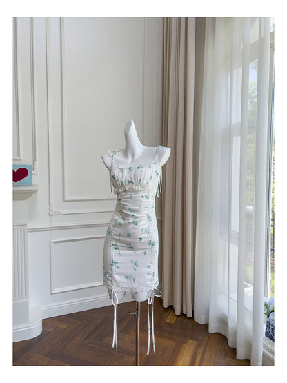Vestidos cortos elegantes de fiesta con tirantes finos, minivestidos formales para el regreso a casa de octavo grado, trajes de verano para la escuela secundaria DH74
