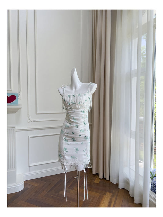 Vestidos cortos elegantes de fiesta con tirantes finos, minivestidos formales para el regreso a casa de octavo grado, trajes de verano para la escuela secundaria DH74