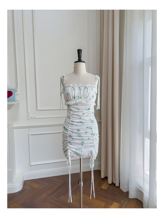 Vestidos cortos elegantes de fiesta con tirantes finos, minivestidos formales para el regreso a casa de octavo grado, trajes de verano para la escuela secundaria DH74