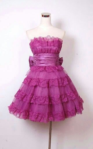 Vestido de fiesta vintage sin tirantes con encaje, para 8.º grado, de verano, para escuela secundaria, DH835