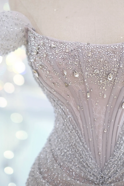Elegante vestido de fiesta de sirena con hombros descubiertos y lentejuelas, para verano, para 20 cumpleaños y 18 años, DH883