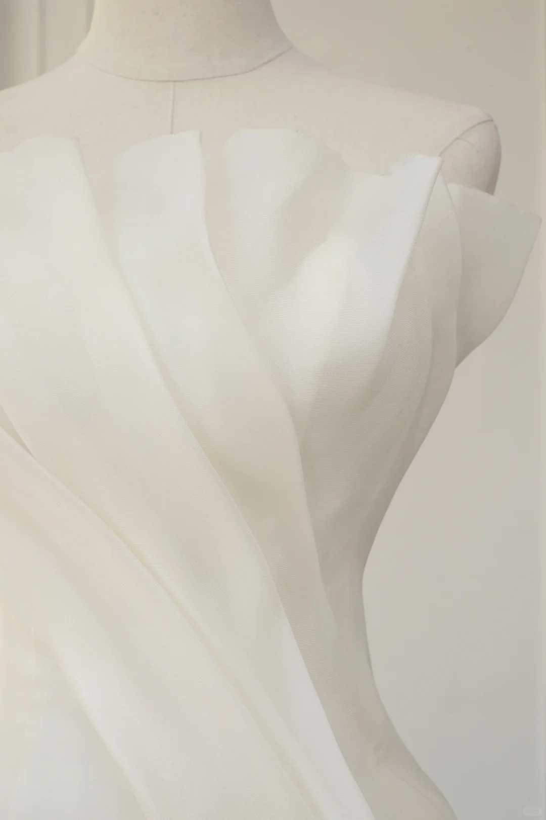Vestido de novia atemporal, vestido de fiesta, sin tirantes, de organza, sin mangas, largo, blanco, elegante, DH892