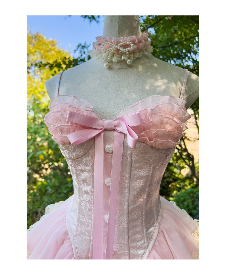 Vestido corto rosa con tirantes finos para fiesta de verano, ideal para escuela secundaria, octavo grado, DH89