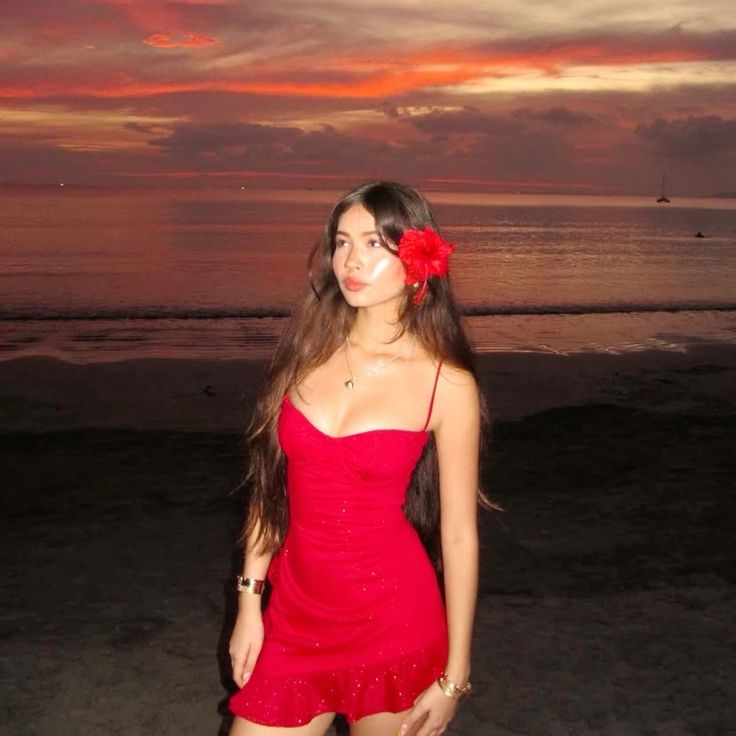 Vestido corto de verano con tirantes finos y lentejuelas rojas, vestido de fiesta de cumpleaños, minivestido de fiesta para 18 años, DP1089
