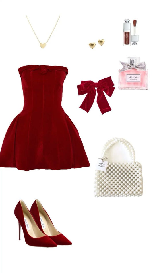 Vestido corto de fiesta de verano color burdeos, sin tirantes, corte A, estilo Hoco, para 18 cumpleaños, minivestidos de fiesta DP1113