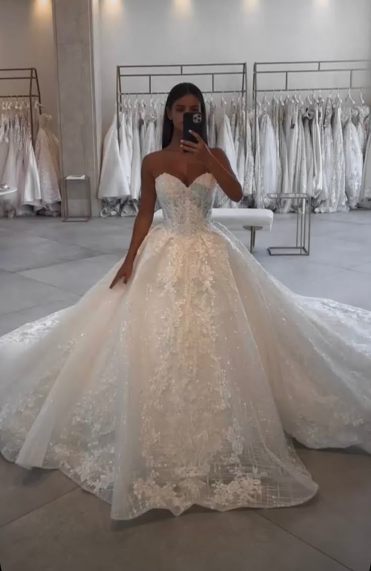 Vestido de novia clásico, vestido de fiesta, escote corazón, encaje, blanco, vestidos de novia minimalistas DP1362