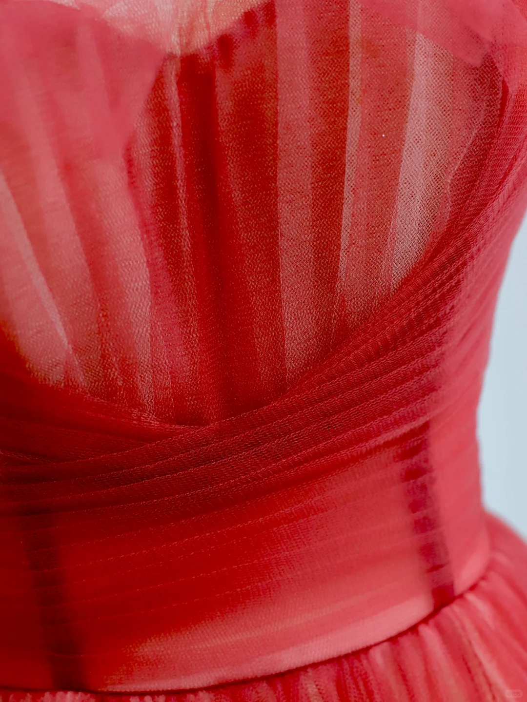 Elegante vestido de fiesta glamuroso con hombros descubiertos de tul rojo, vestido de fiesta, vestidos de noche largos DP1517