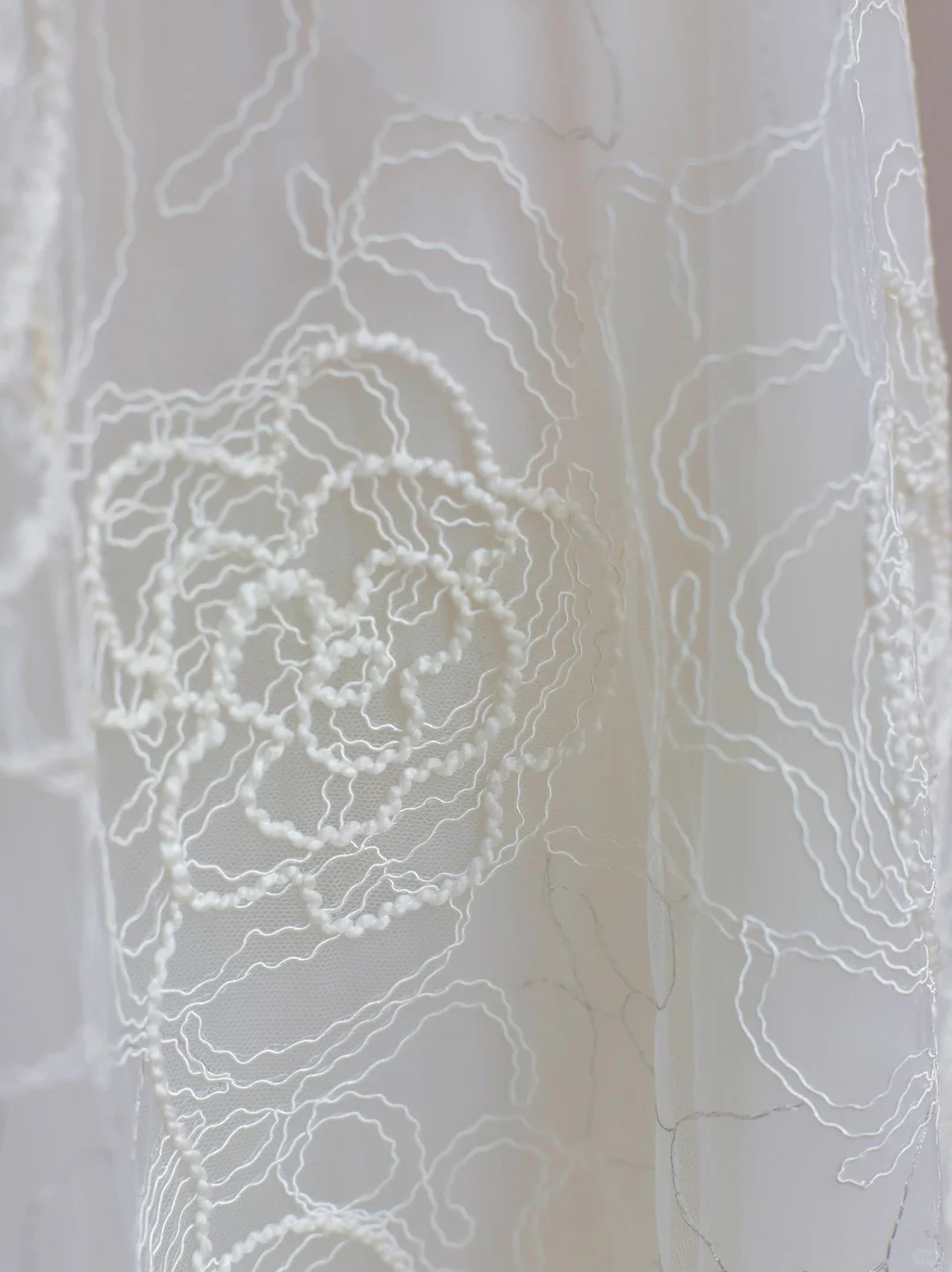 Vestido de novia sencillo, de manga corta, con encaje, blanco, minimalista, DP1532