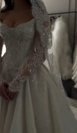 Elegante vestido de novia, vestido de fiesta con hombros descubiertos, encaje blanco, vestidos de novia minimalistas DP1620