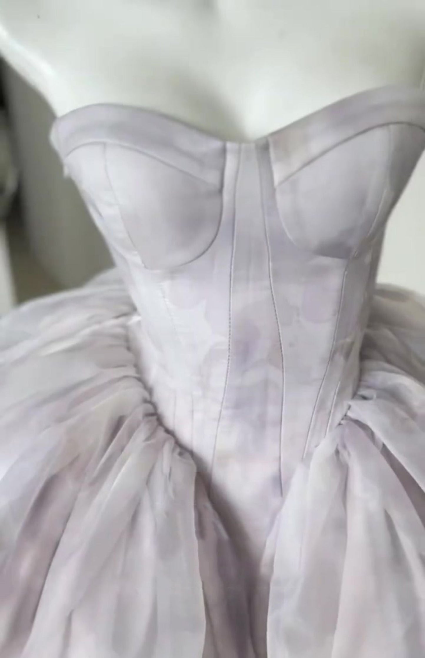 Pretty Ball Gown Short Lilac Tulle Homecoming Dress Summer Hoco Dresses Cocktail Dress For Senior Teens DP1791