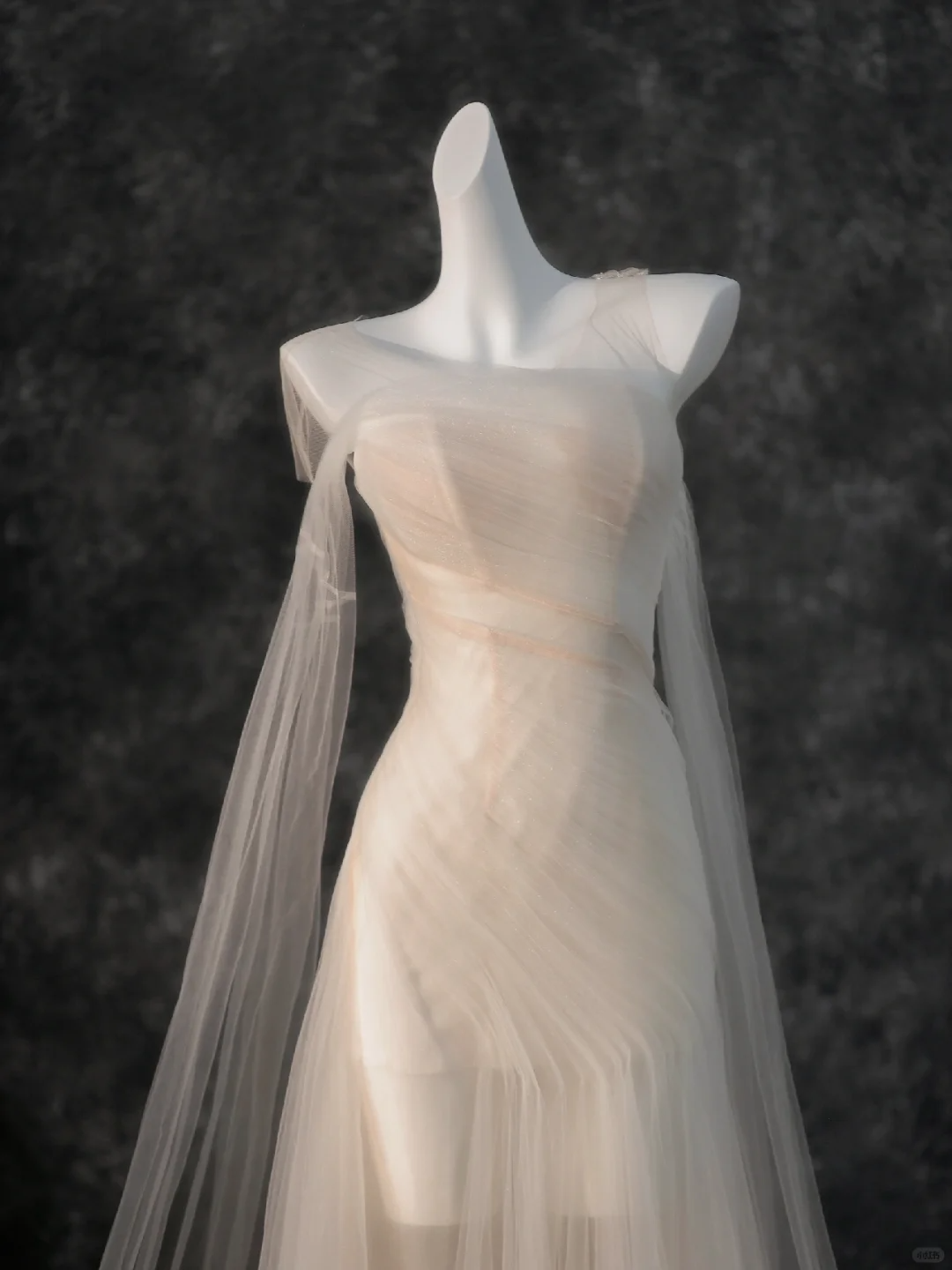 Vestido de novia sencillo de sirena sin tirantes, de tul, largo, para verano, DP1868