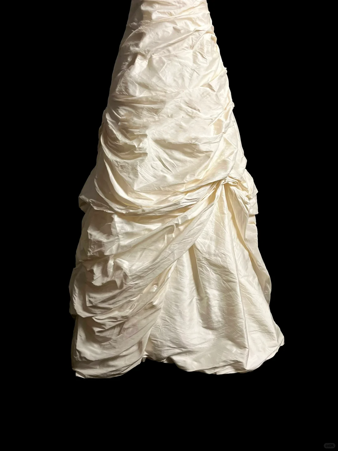 Vestido de novia vintage, corte corazón, tafetán marfil, largo, estilo retro de los años 70, DP2057