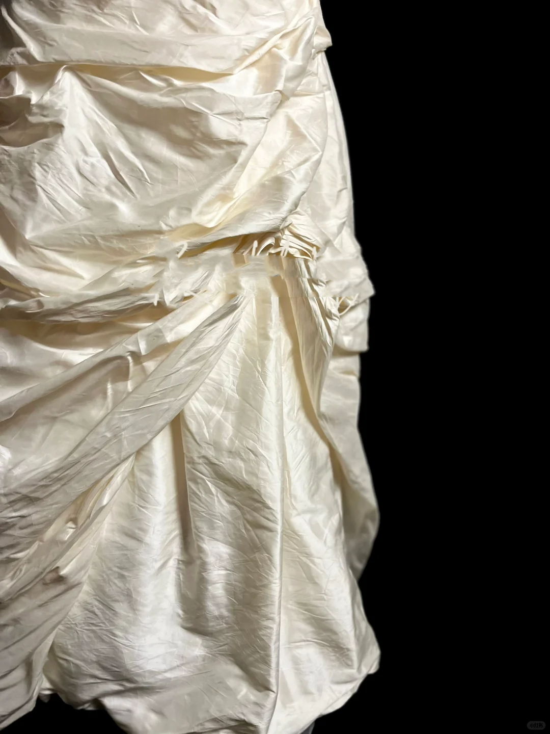 Vestido de novia vintage, corte corazón, tafetán marfil, largo, estilo retro de los años 70, DP2057