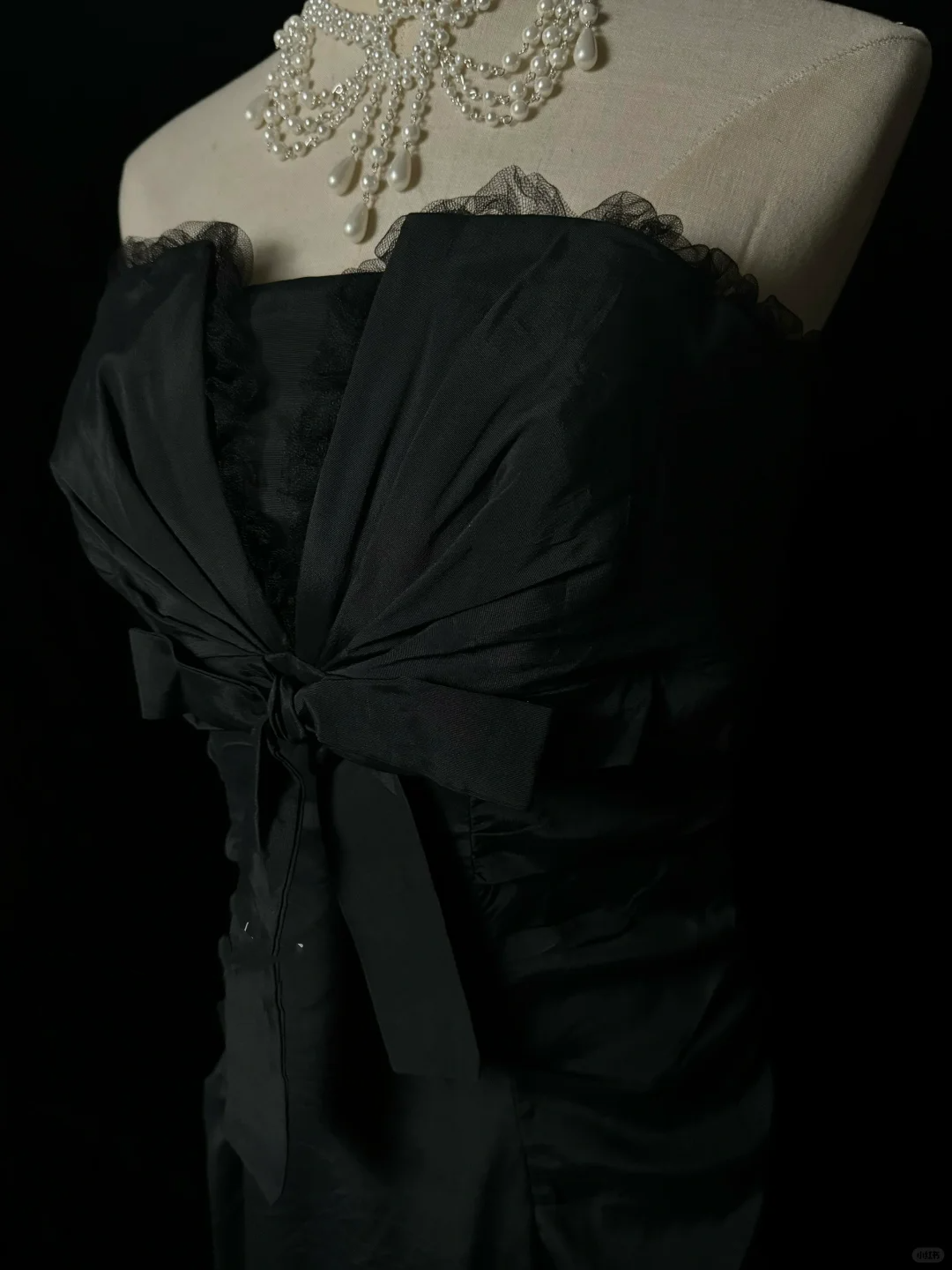 Vestido negro retro de sirena sin tirantes para 20 cumpleaños, vestido largo de fiesta, atuendos de cumpleaños para mujer DP2073