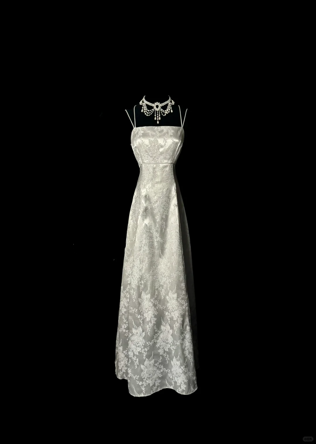 Vestido largo de sirena con tirantes finos para mujer, estilo retro, plateado, para cumpleaños número 20, para fiesta de graduación, DP2075