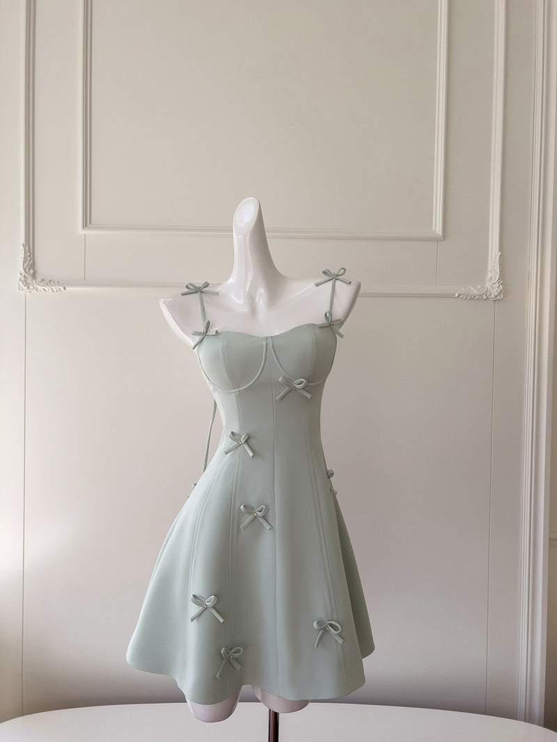 Vestido corto de satén verde salvia con tirantes finos, corte en A, sexy, para fiesta de bienvenida, de verano, para cóctel, para cumpleaños, DP2286