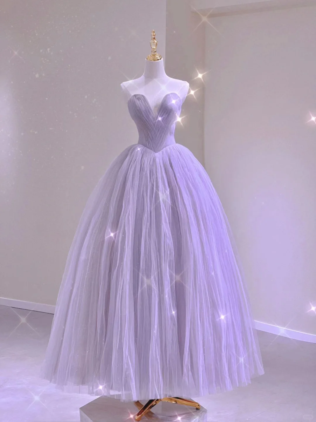Vestidos de fiesta elegantes de tul con escote en forma de A y escote en forma de corazón, para cumpleaños, bailes y graduaciones, DP492