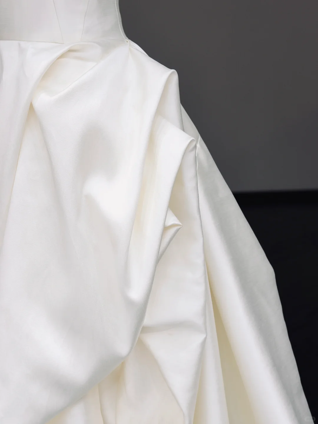 Vestido de novia atemporal, vestido de fiesta sin tirantes, de satén blanco, vestidos de novia DP831