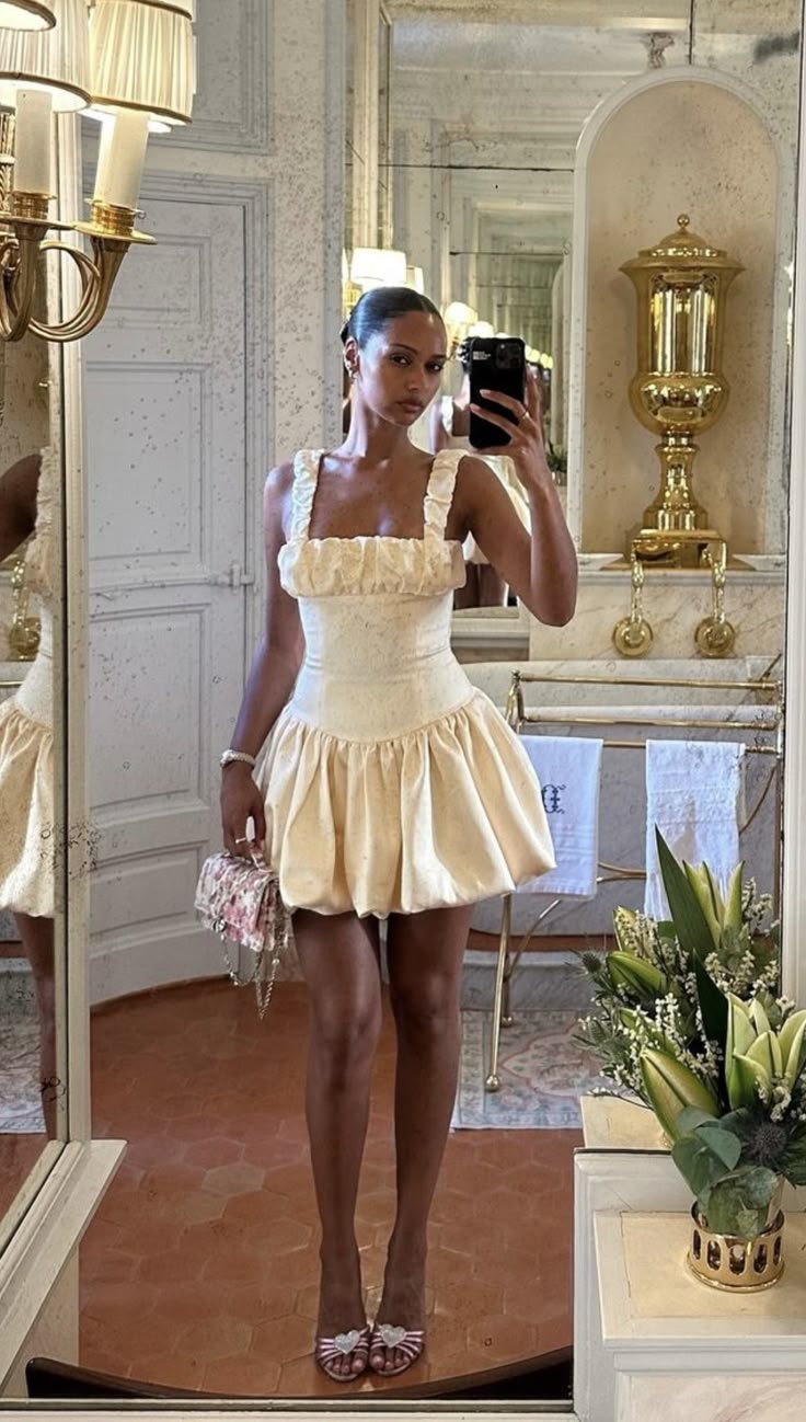 Vestido corto de verano con tirantes finos y corte en A para cumpleaños, minivestido de fiesta para 18 años, DP984