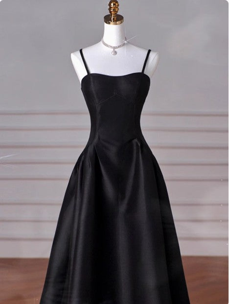 A-Line Sweetheart ❤️Prom Dress for Birthday&Graduation-Burgundy Satin Long Formal Evening Dress ED01133