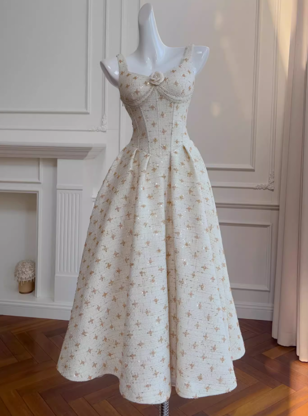 Vestido de fiesta con tirantes y lentejuelas para fiesta de cumpleaños ED01168