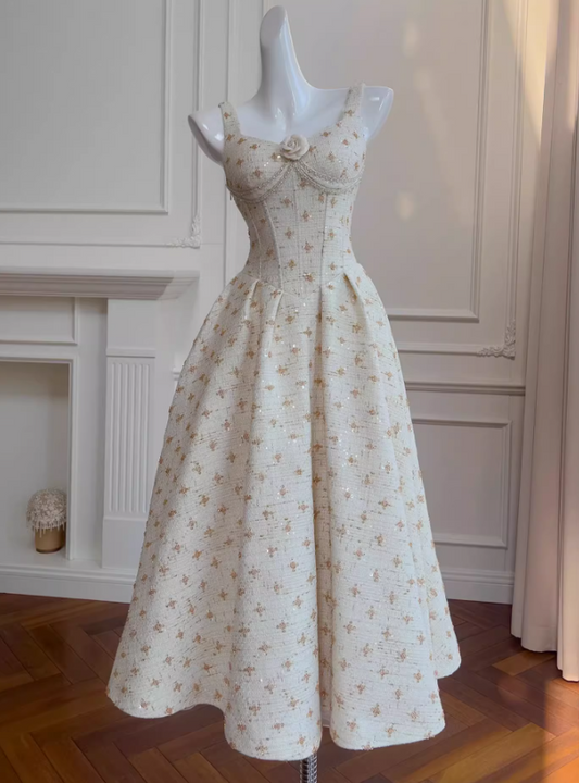 Vestido de fiesta con tirantes y lentejuelas para fiesta de cumpleaños ED01168