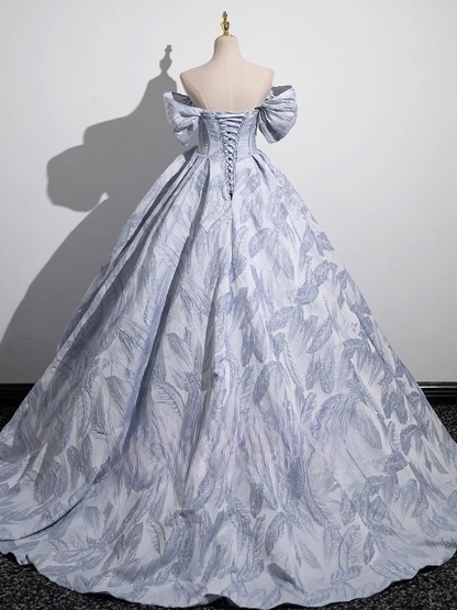 Vestido de fiesta largo de tul satinado sin tirantes, corte A, elegante vestido formal ED01228