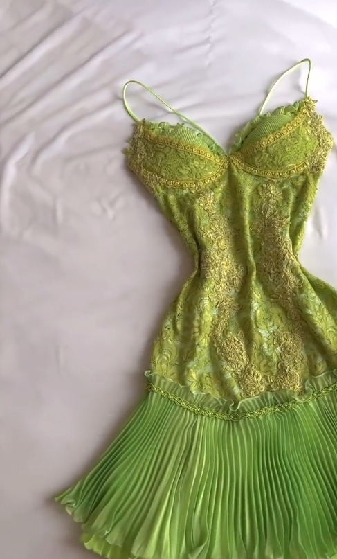 Vestido de fiesta de gasa con tirantes finos en azul Tiffany, con apliques de encaje, corto, para graduación y regreso a casa, ED02028