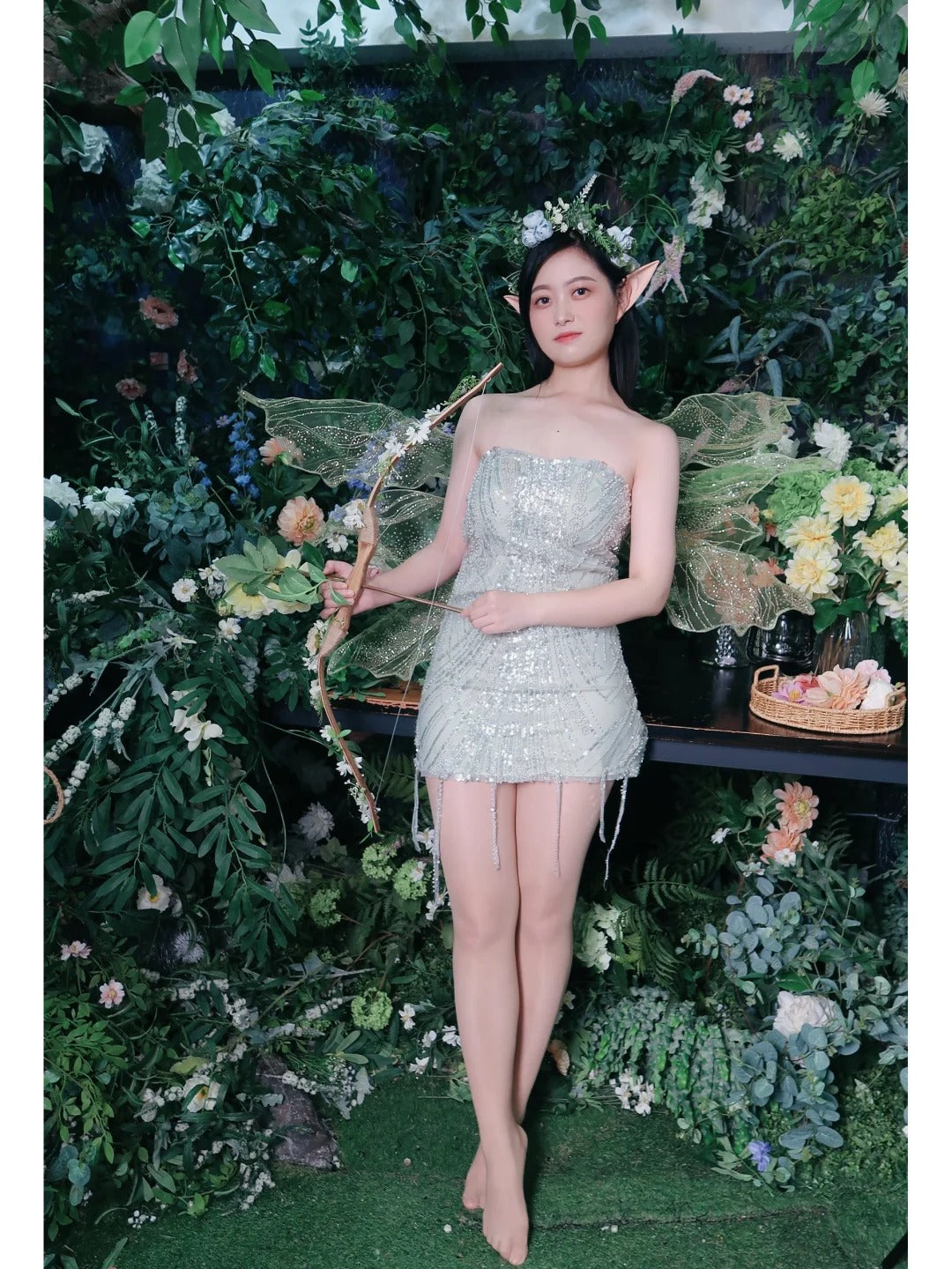 Vestido de fiesta para 18 cumpleaños, en plata brillante, con cuentas, sin tirantes, ajustado, para regreso a casa, dulce ED03560