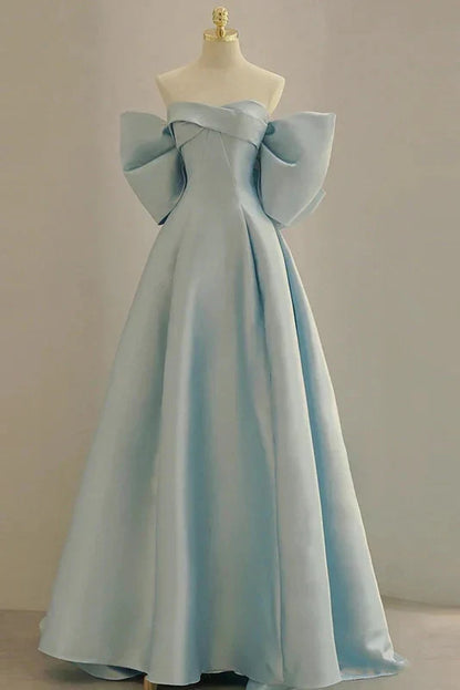 Vestido de fiesta largo de satén burdeos con escote corazón y corte en A, vestido formal largo burdeos ED0626
