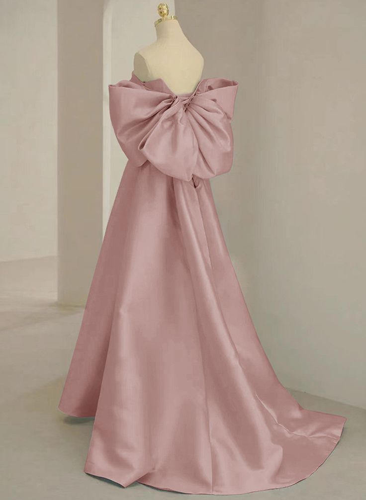 Vestido de fiesta largo de satén burdeos con escote corazón y corte en A, vestido formal largo burdeos ED0626