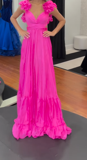 Vestidos de fiesta largos con escote en A y espalda descubierta, vestidos de noche largos rojos ED0774