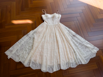Vestido formal corto de tul color albaricoque, corte en A, vestido de fiesta color albaricoque ED0944