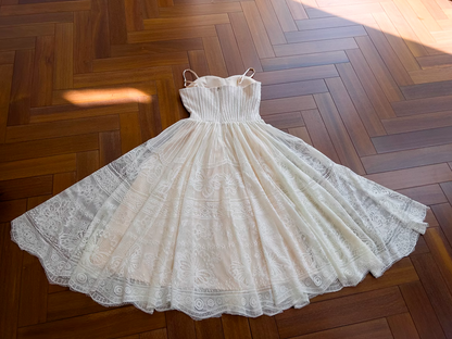 Vestido formal corto de tul color albaricoque, corte en A, vestido de fiesta color albaricoque ED0944