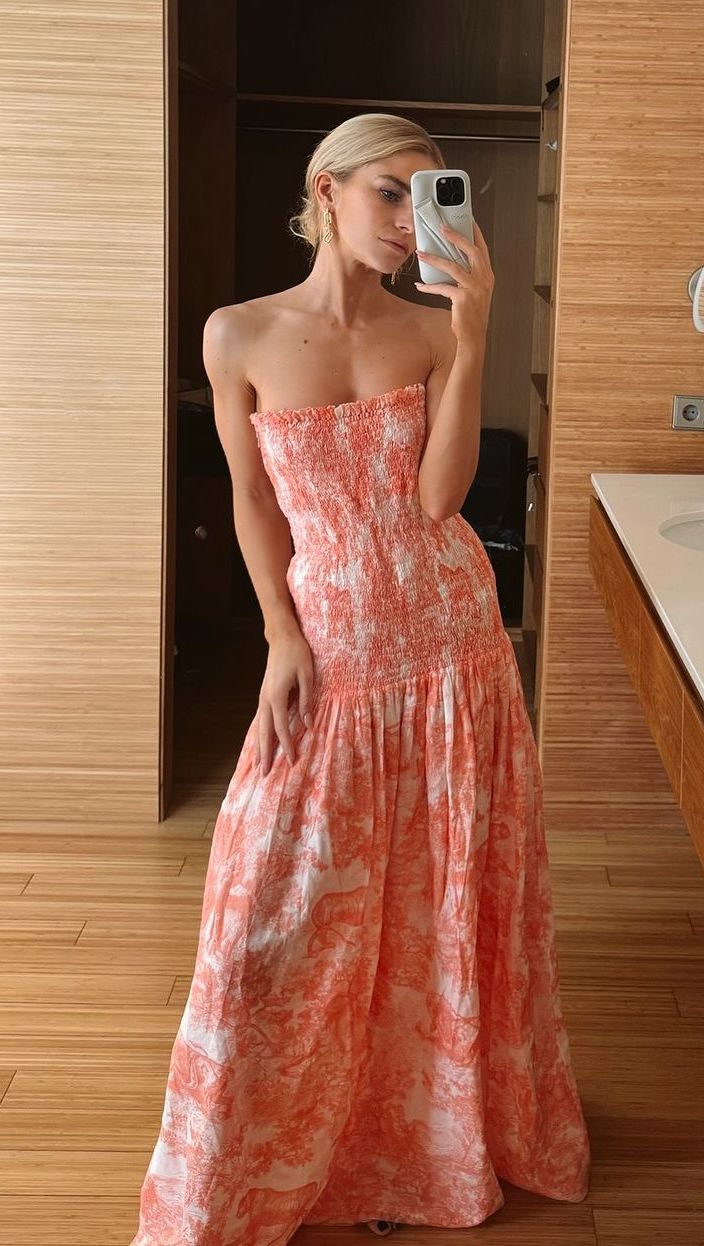 Vestido de fiesta largo de satén con estampado, elegante, sin tirantes, corte A, vestido de noche GG1027