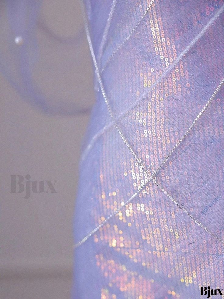 Nuevos y exquisitos vestidos de fiesta largos de sirena con hombros descubiertos, color lila, con lentejuelas y cuentas, vestidos de noche GG105
