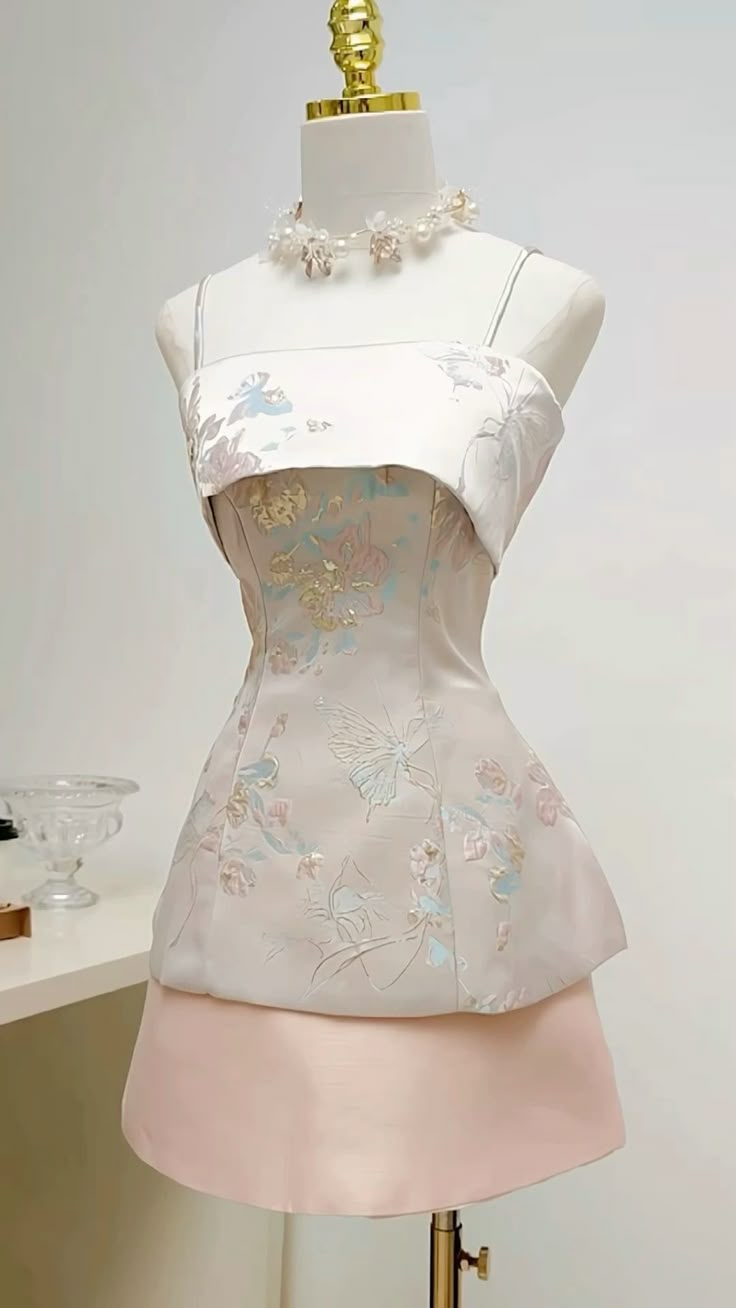 Vestido de fiesta corto con estampado de sirena y tirantes finos, glamuroso, para regreso a casa y noche, GG2045