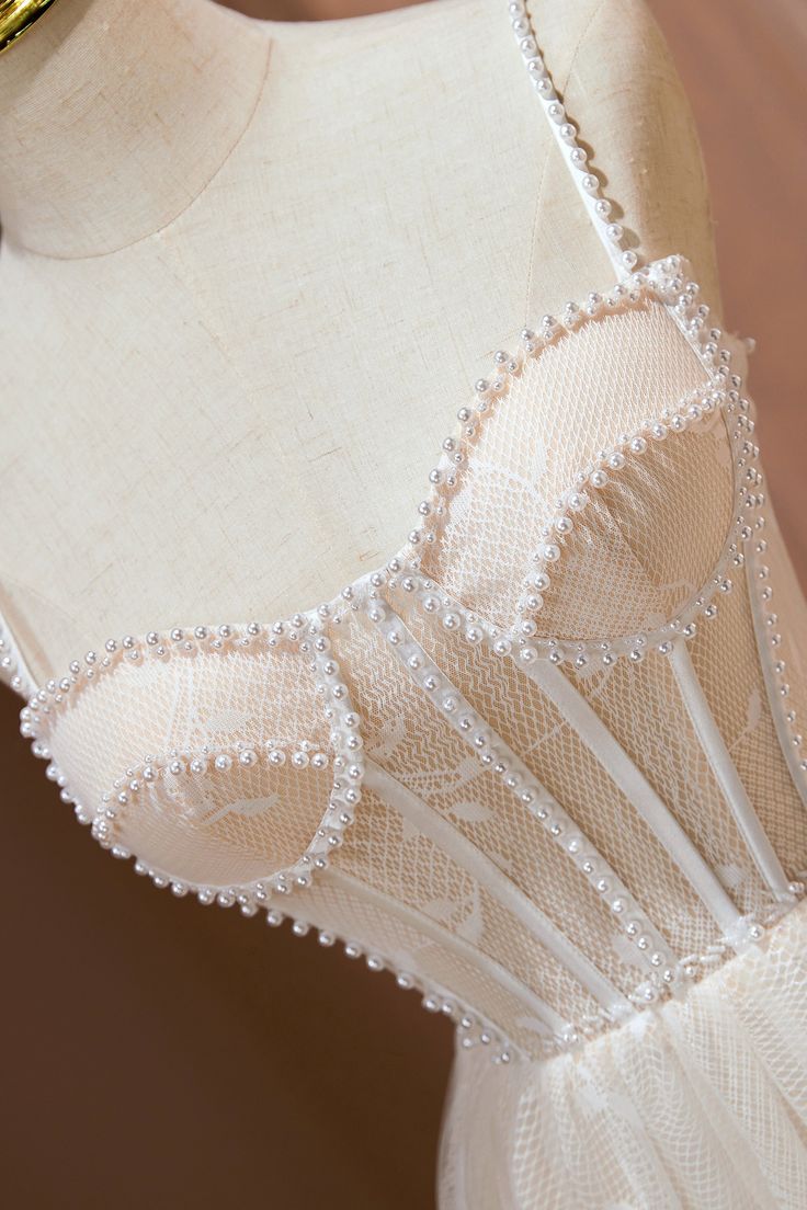 Precioso vestido de fiesta corto de tul con tirantes finos y perlas, corte en A, para regreso a casa y cumpleaños GG2351