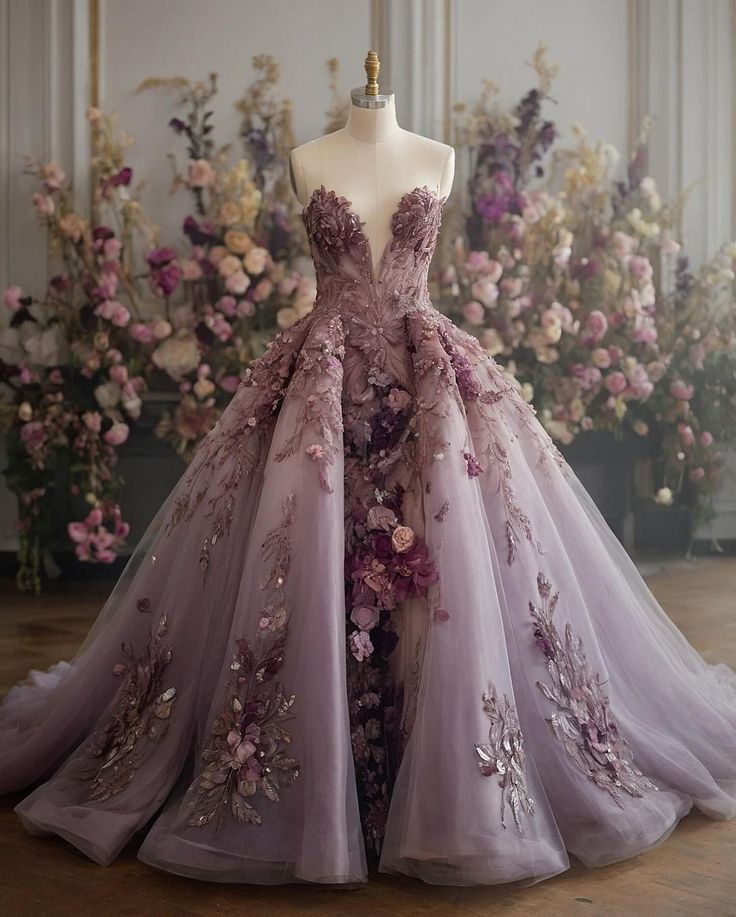 Hermoso vestido de fiesta largo con escote en V y apliques de tul, vestido de fiesta, vestido de noche GG2425