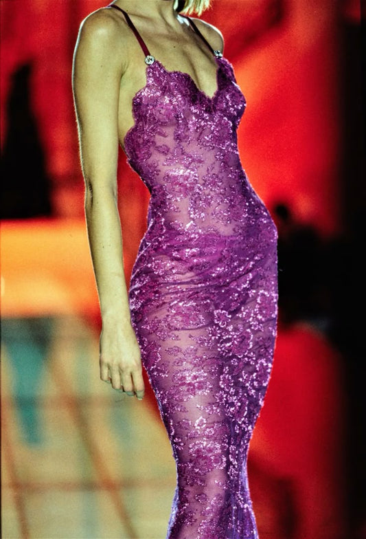 Vestido de fiesta largo de sirena con tirantes finos y apliques de encaje morado, vestido de fiesta, vestido de noche GG2463