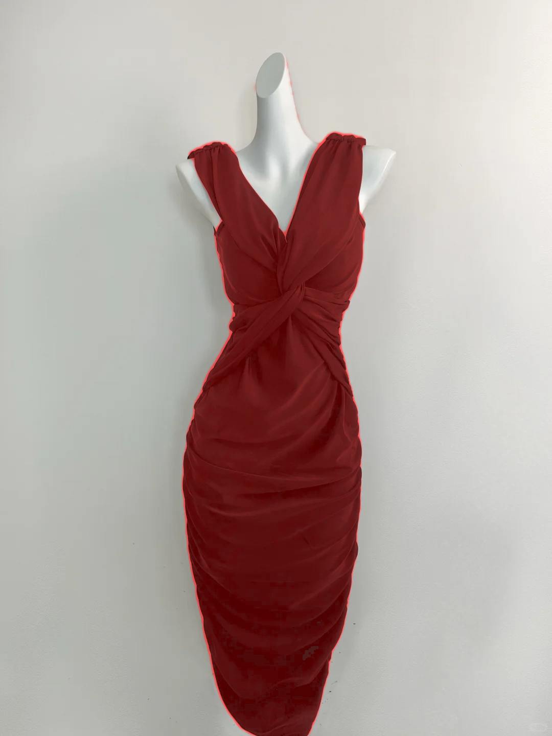 Vestido de fiesta largo de satén con escote en V y corte sirena, elegante, para graduación, noche, GG2598