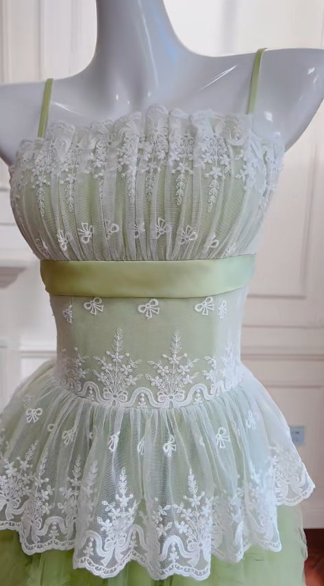 Elegante vestido largo de fiesta, de noche y de tul con tirantes finos, corte A, GG2620