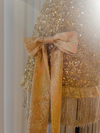 Vestido de fiesta corto con lentejuelas doradas, corte A, tirantes finos y purpurina, para regreso a casa y cumpleaños GG2624