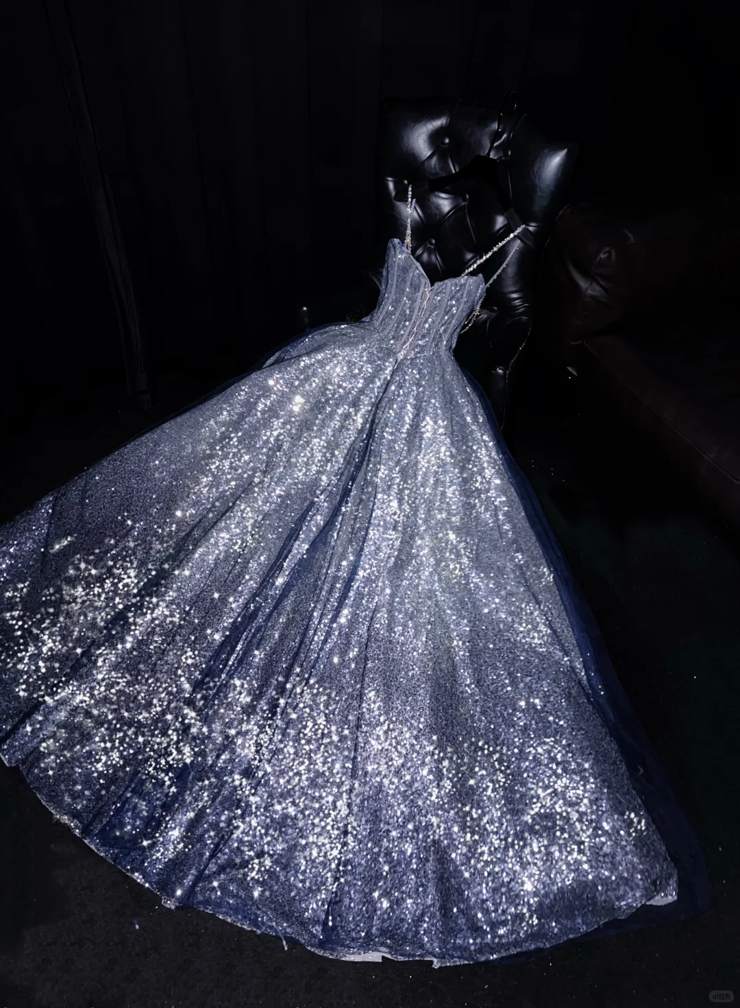 Vestido largo de satén con lentejuelas y cuentas, corte A, tirantes finos, para fiesta de graduación o noche, GG2728