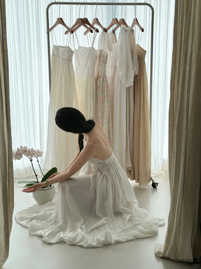 Vestido de fiesta largo de satén con tirantes finos, corte A, corte en A, para graduación, noche, GG2834