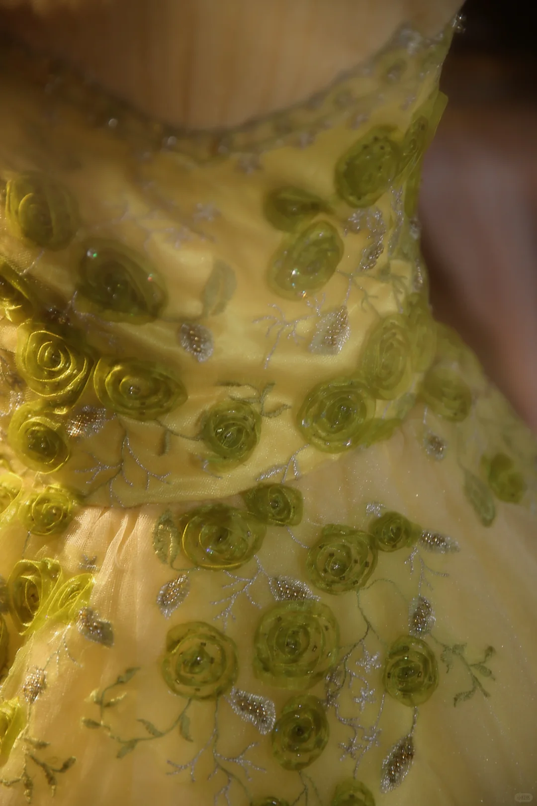 Vestido de fiesta amarillo vintage sin tirantes con apliques de tul, largo, para graduación, noche, GG2866